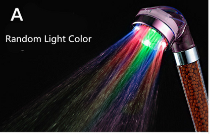 Perssia GlowRain™ LED Color‑Changing Shower Head - PERSSIA