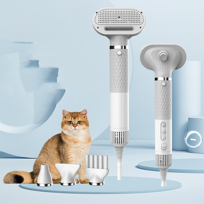 Perssia PurrDry™ Multifunctional Handheld Pet Water Dispenser & Grooming Dryer - PERSSIA