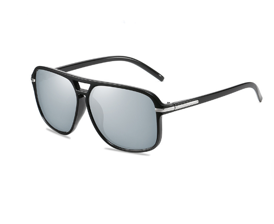 Perssia RetroShield™ Polarized Sunglasses Men's Sunglasses with Double Bridge - PERSSIA