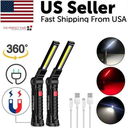 Perssia WorkBeam 360™ Magnetic Rechargeable Light