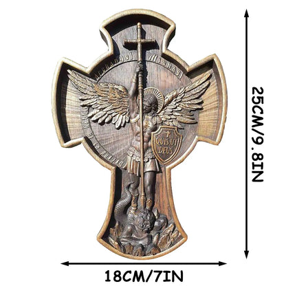 Perssia ArchangelGuard™ — Resin Statue of Archangel Michael (Premium Spiritual Décor) - PERSSIA