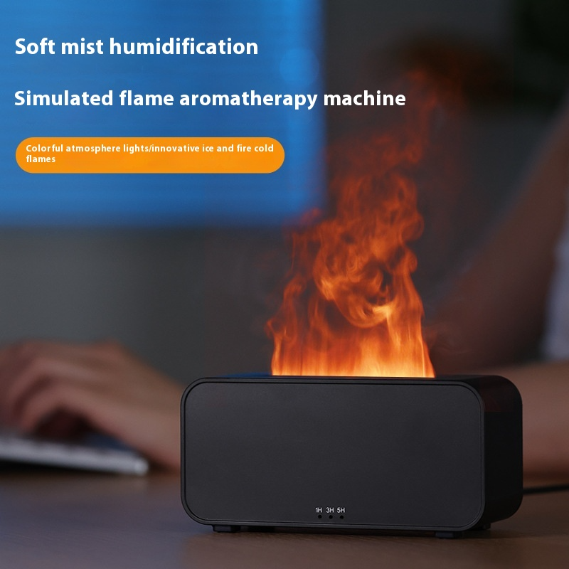 Perssia FlameMist™ — Flame‑Effect Ultrasonic Aroma Diffuser - PERSSIA