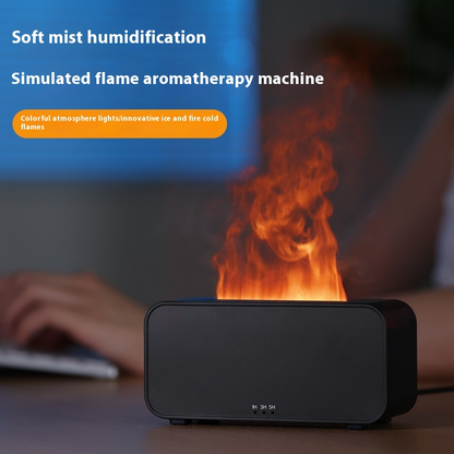 Perssia FlameMist™ — Flame‑Effect Ultrasonic Aroma Diffuser - PERSSIA