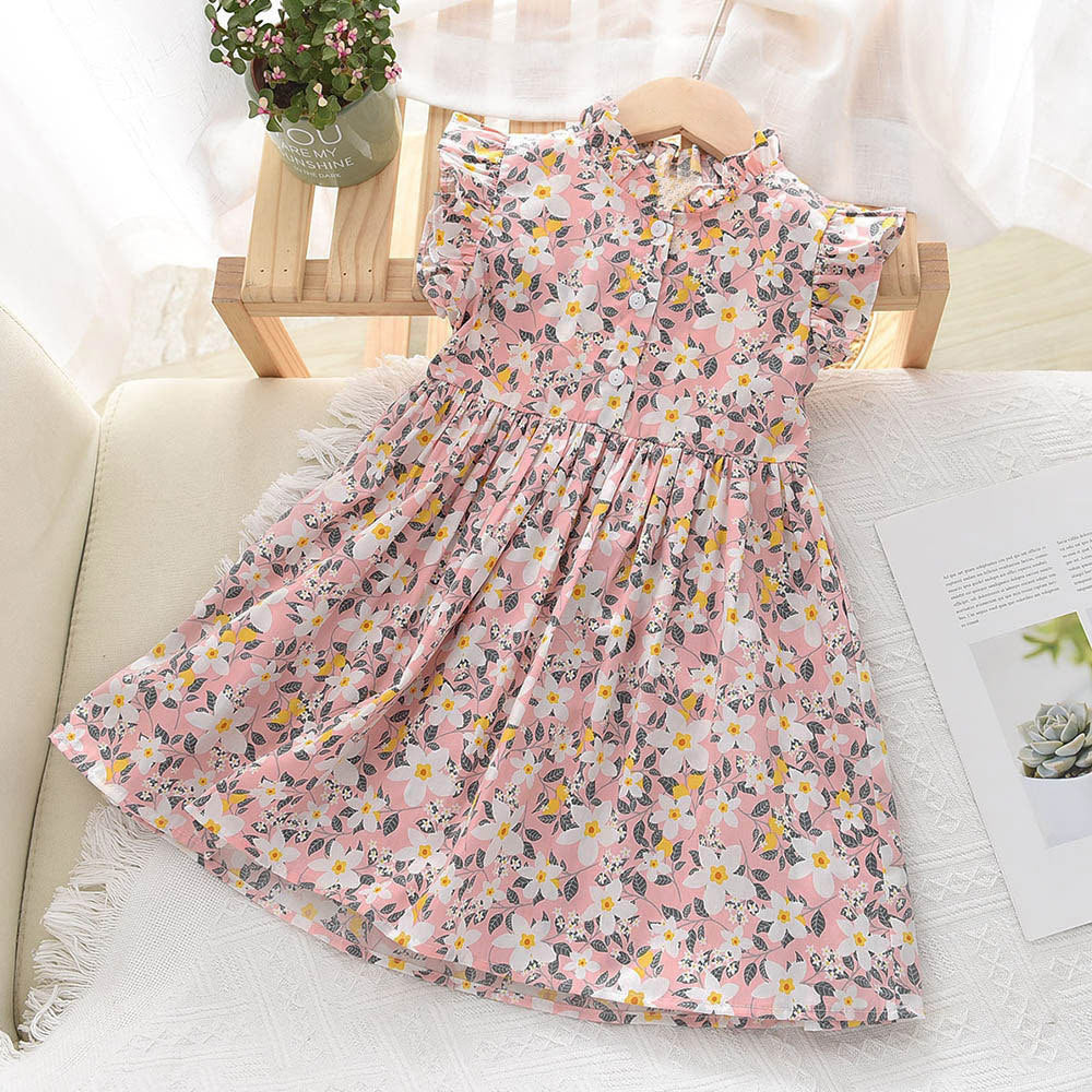 Perssia MiniBloom™ — Girls Summer Floral Princess Dress - PERSSIA