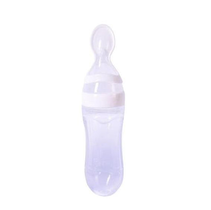 Perssia BabyEase™ — Silicone Feeding Bottle &amp; Rice Cereal Spoon Set - PERSSIA