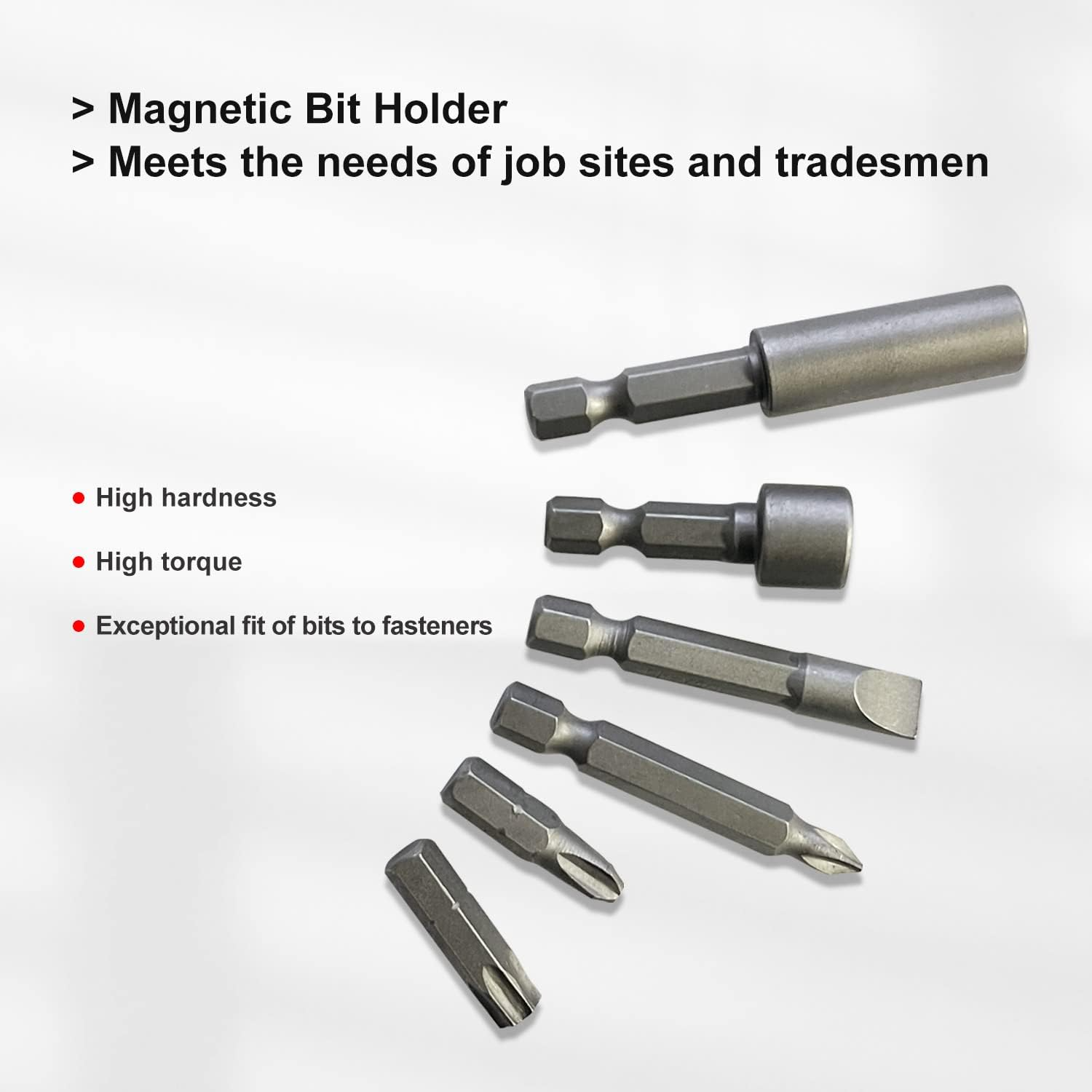 Perssia TorqueMaster Impact Driver Kit 37PCS — Hardened Steel Precision Set