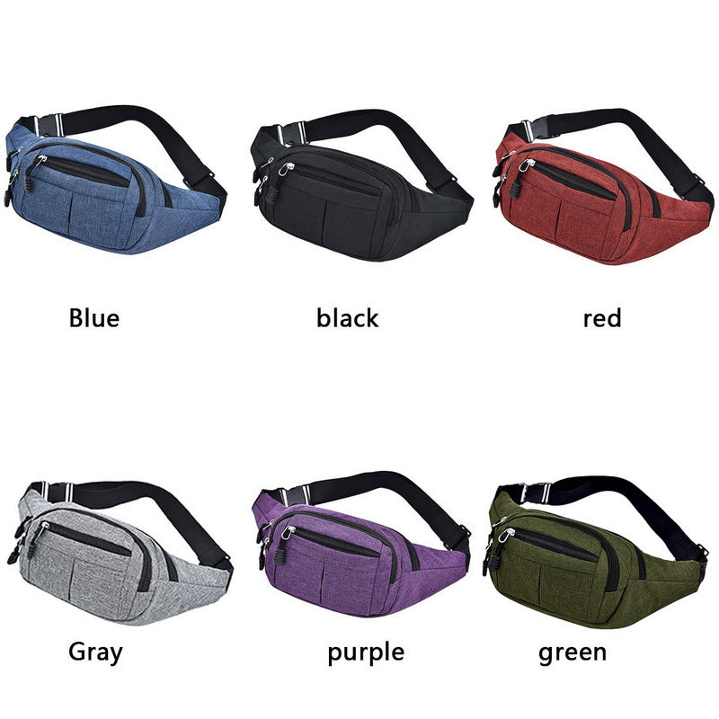Perssia TrailFlex™ Canvas Waist Pack — Unisex Outdoor Travel Belt Bag Lightweight. Durable. Everyday‑ready. Your essentials, always within reach. - PERSSIA