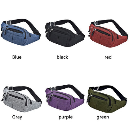 Perssia TrailFlex™ Canvas Waist Pack — Unisex Outdoor Travel Belt Bag Lightweight. Durable. Everyday‑ready. Your essentials, always within reach. - PERSSIA