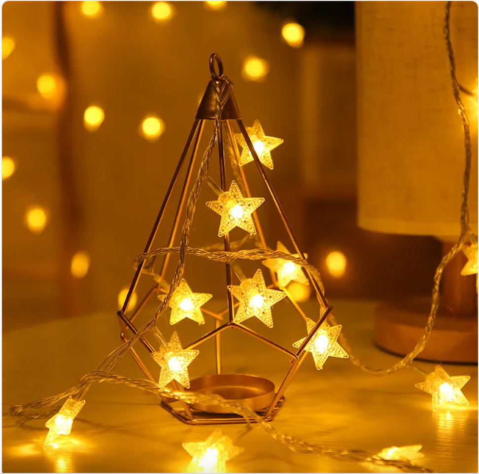 Perssia StarLuxe™ LED Star String Lights - PERSSIA