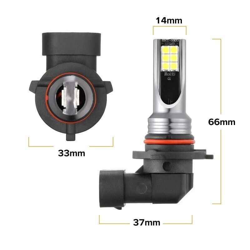 Super White LED Headlight Kit — 9005/9006 Ultra‑Bright Car Light Upgrade