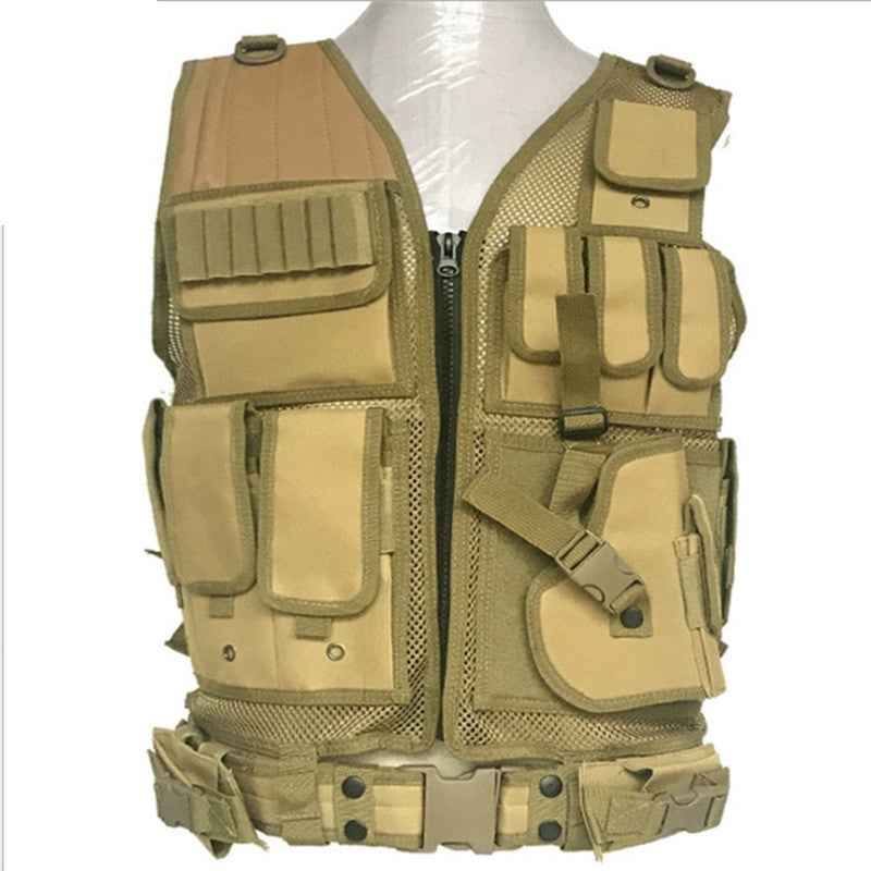 Perssia Survival Tactical Vest — Outdoor Adventure & Utility Gear