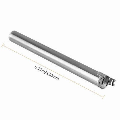 Perssia LuxeBeam™ Mini Tactical Flashlight — USB‑Rechargeable Stainless Steel EDC Light