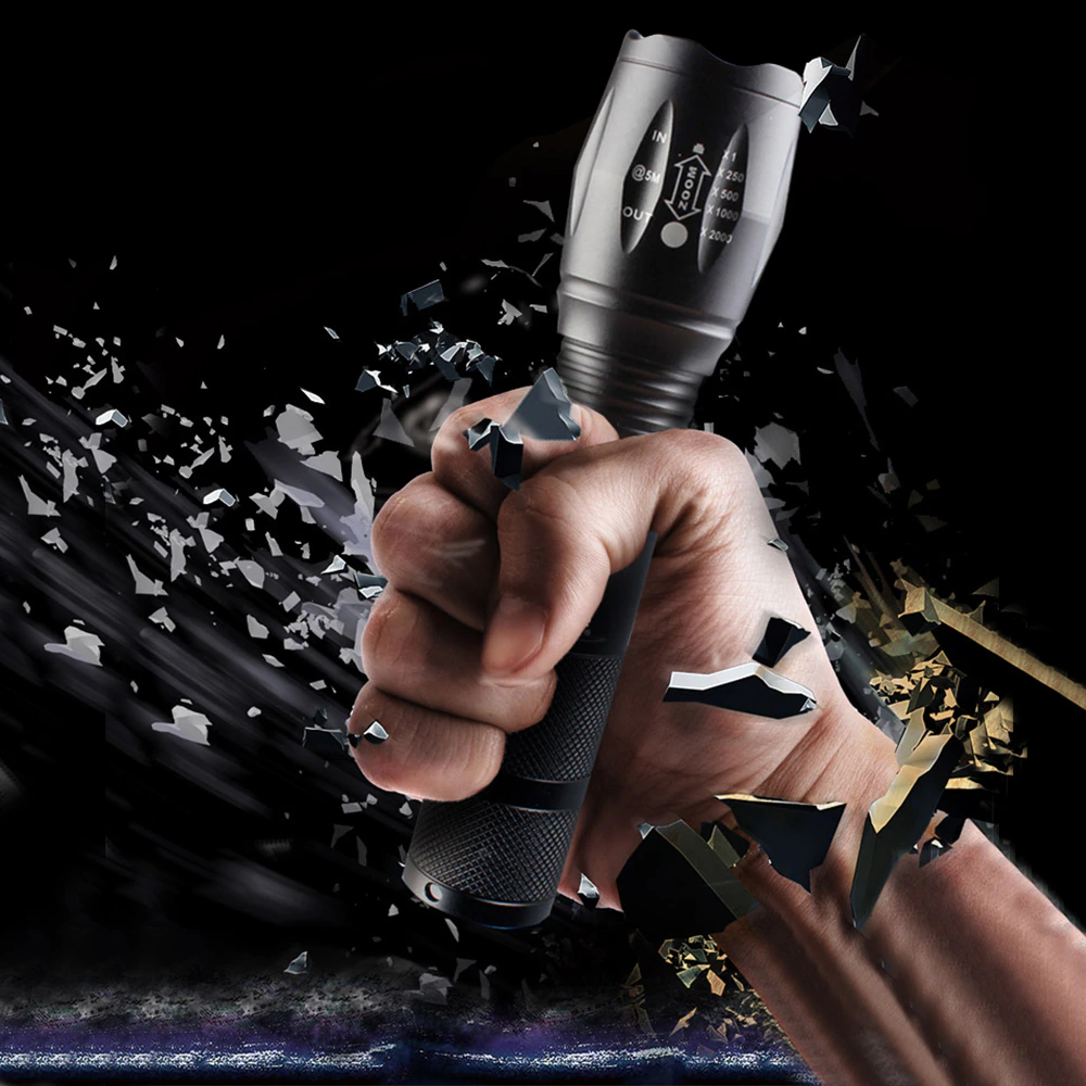 Perssia BeamForce X™ Tactical Zoom Flashlight - PERSSIA