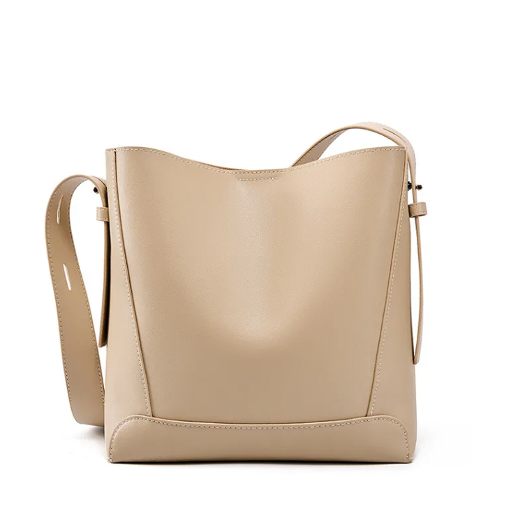 Perssia Veloura Luxe Genuine Leather Shoulder Bag — Timeless Everyday Elegance