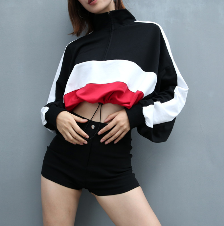 Perssia FlexCrop™ Long Sleeve Hoodie - PERSSIA