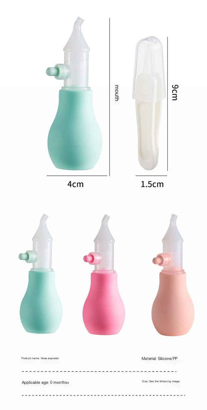 Perssia BabyBreathe Aspirator — Anti‑Reflux Newborn Nasal Cleaner