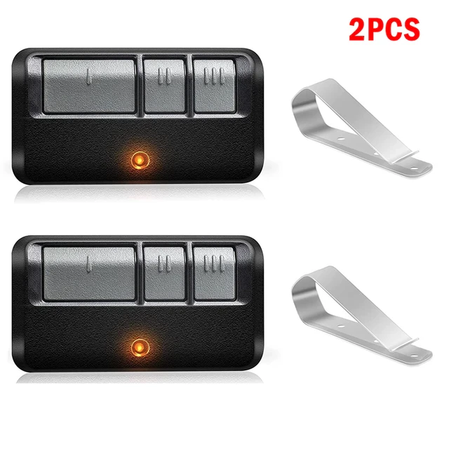 2 For Chamberlain LiftMaster Garage Door Opener Remote 893LM 953EV-P2 Learn - PERSSIA