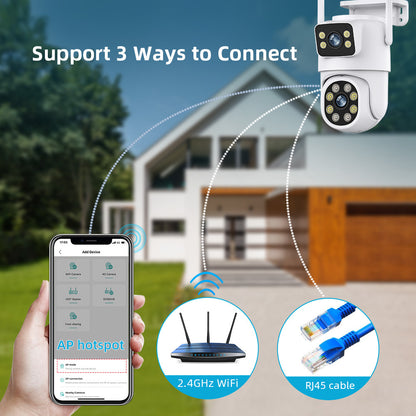 Perssia StormGuard™ 6MP Wireless Outdoor Surveillance Camera - PERSSIA