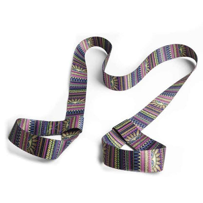 Perssia VibrantFlow™ Digital Yoga Mat Strap — ColorPrint Tie‑Down Carrier