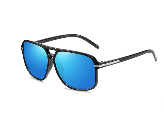 Perssia RetroShield™ Polarized Sunglasses Men's Sunglasses with Double Bridge - PERSSIA
