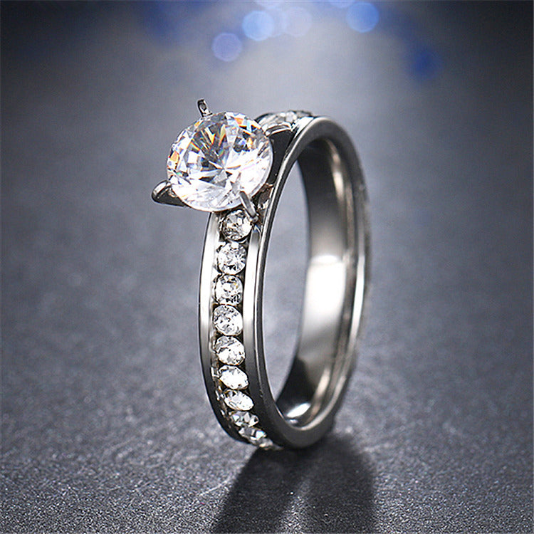 Perssia GeoLuxe™ Full Diamond Rhinestone Ring - PERSSIA