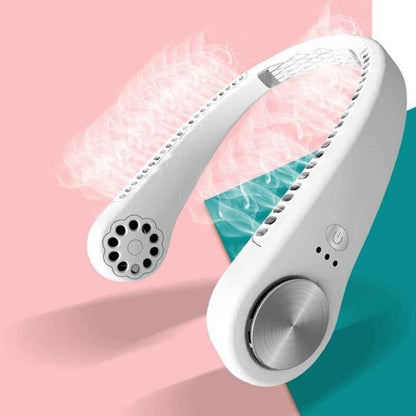Perssia CoolBreeze Fan — Wearable Neck Fan for Hands‑Free Cooling