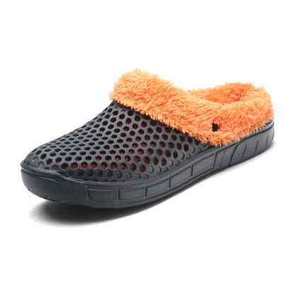 ✨ Perssia PlushGarden™ Fuzzy Clog Slippers — Indoor Comfort, Outdoor Freedom Fuzzy Plush Garden Clogs Indoor Couple Slippers - PERSSIA