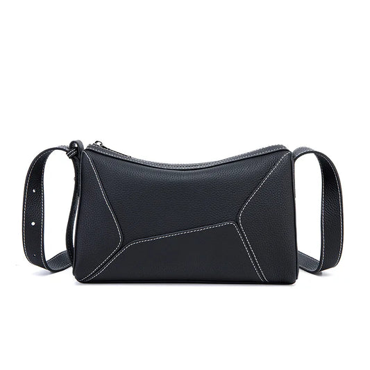 Genuine Leather Woman Bag Cowhide Shoulder Bag Soft Leather Minimalist Luxury Bags Womens High Quality 2025 Ladies Bags Handbag