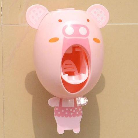 Perssia SmileBuddy™ — Toothpaste Dispenser &amp; Cartoon Toothbrush Holder - PERSSIA