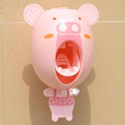 Perssia SmileBuddy™ — Toothpaste Dispenser &amp; Cartoon Toothbrush Holder - PERSSIA