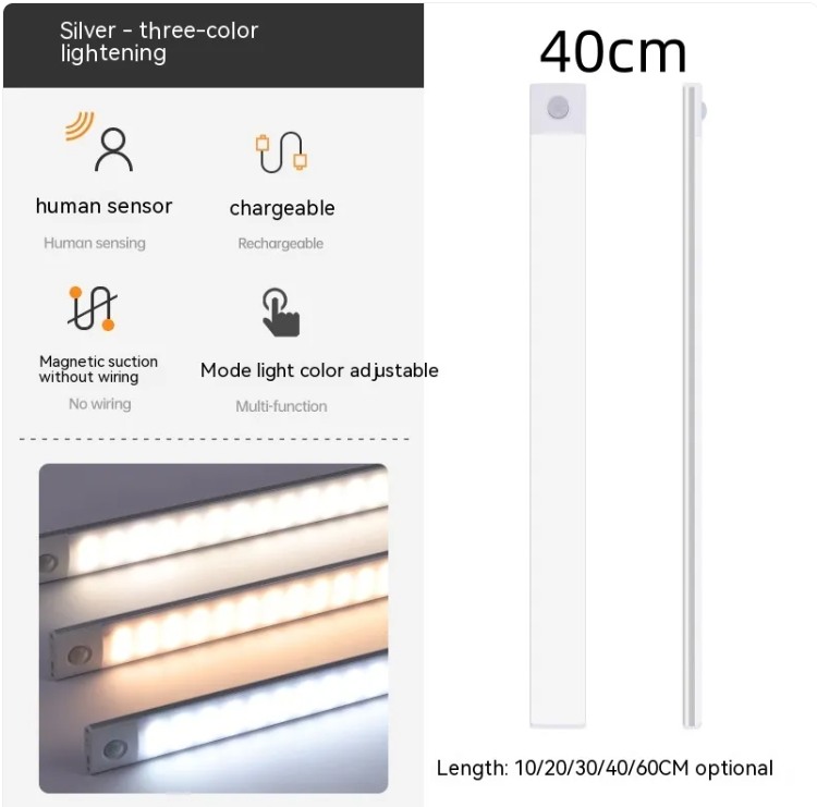 Perssia GlowSense™ — Smart Infrared Sensor Lamp (Ultra‑Thin Rechargeable Light Bar) - PERSSIA