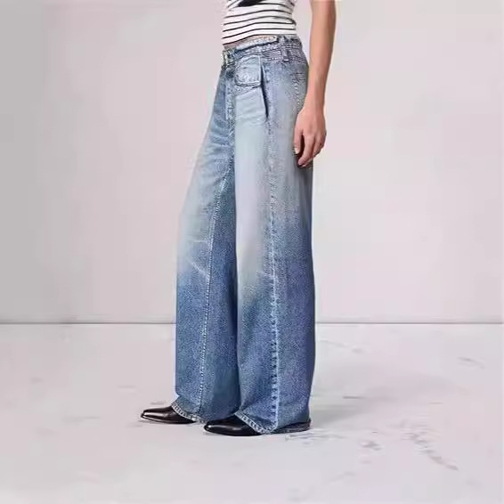 Perssia RetroFlow™ Wide-Leg Jeans - PERSSIA