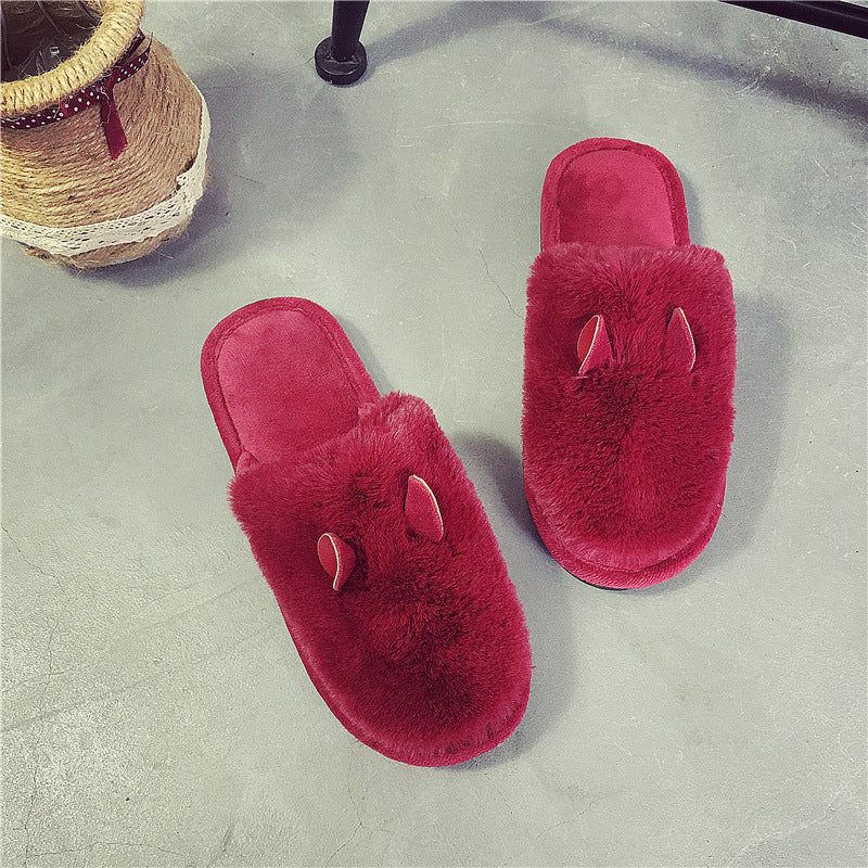 Perssia CloudStep™ Fuzzy Slippers — Where Warmth Meets Modern Elegance Non-Slip Warm Women's Fuzzy Slippers - PERSSIA