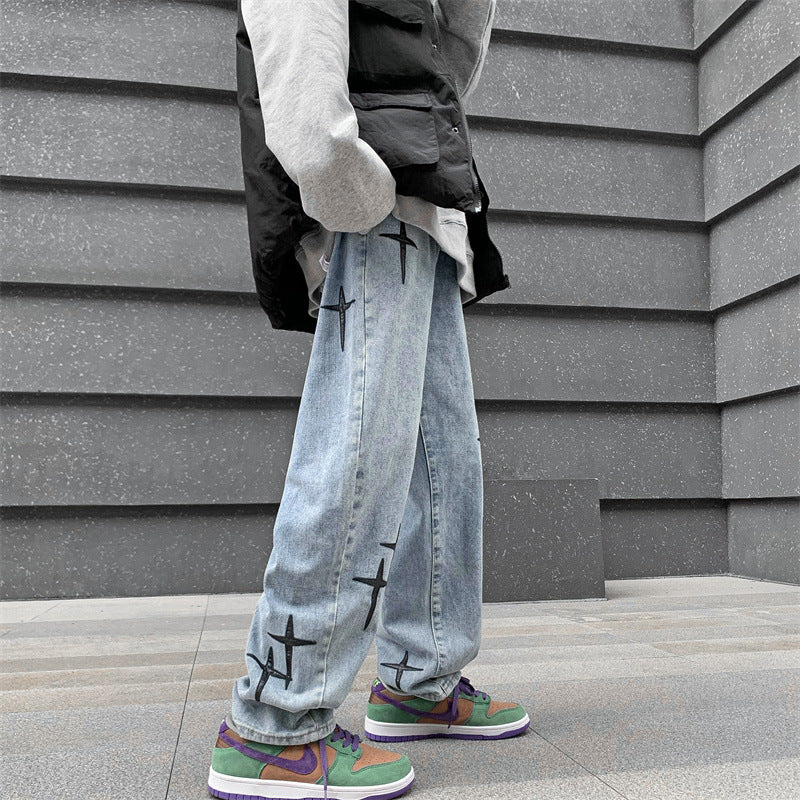 Perssia UrbanFlow™ Wide Leg Jeans Men's Casual Loose Fit - PERSSIA