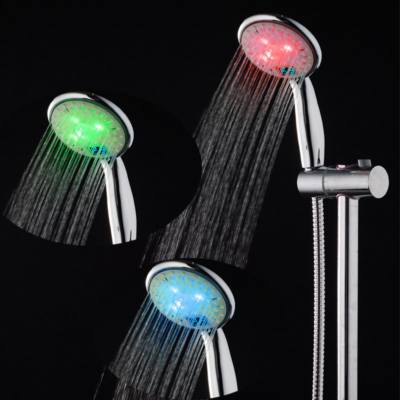 Perssia ThermoGlow™ Temperature‑Controlled Three‑Color Shower Head - PERSSIA