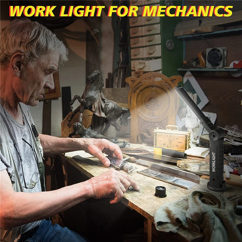 Perssia WorkBeam 360™ Magnetic Rechargeable Light - PERSSIA