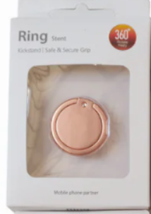 Perssia SleekGrip™ Metal Phone Ring — Ultra‑Slim Zinc Alloy Stand & Holder