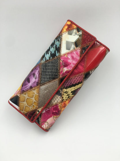 Perssia StitchMuse™ Long Wallet — Embroidered Animal Pattern Women’s Wallet Soft. Stylish. Story‑driven. A charming everyday wallet with personality and premium craftsmanship. - PERSSIA