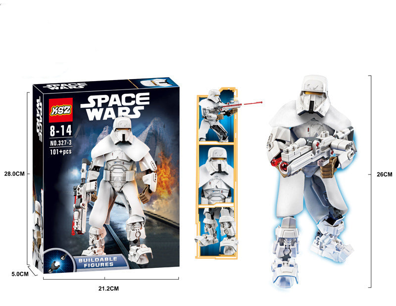 Perssia GalaxyBuilders™ — Star Wars Small‑Particle Building Blocks (Premium ABS Collection) - PERSSIA