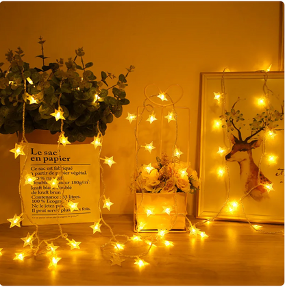 Perssia StarLuxe™ LED Star String Lights - PERSSIA
