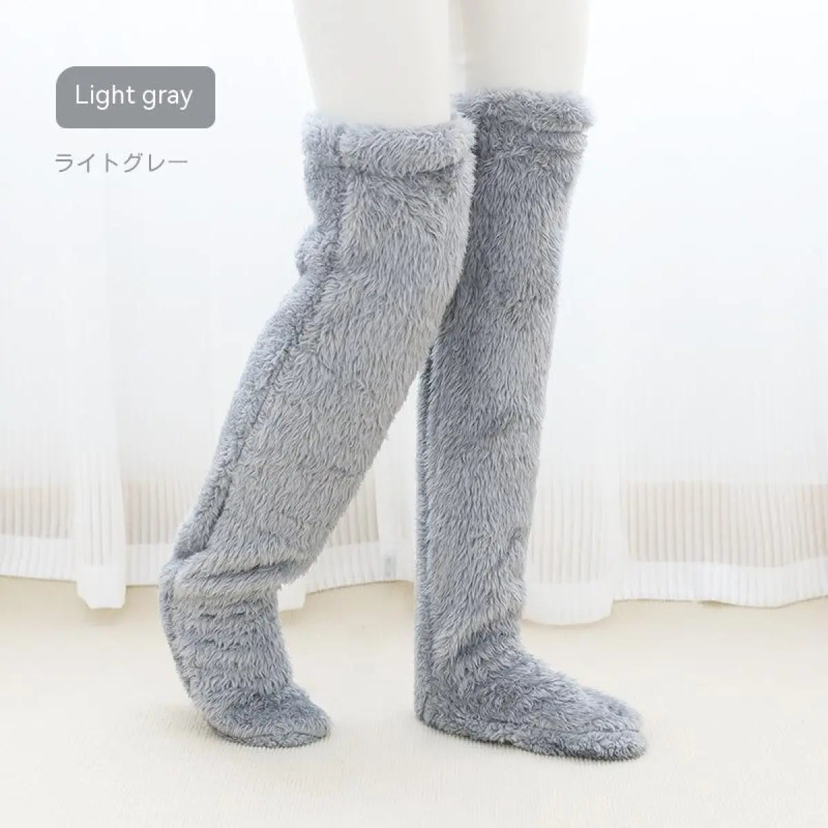Perssia FuzzKnee™ Over‑Knee Warm Socks — Ultra‑Soft Winter Comfort - PERSSIA