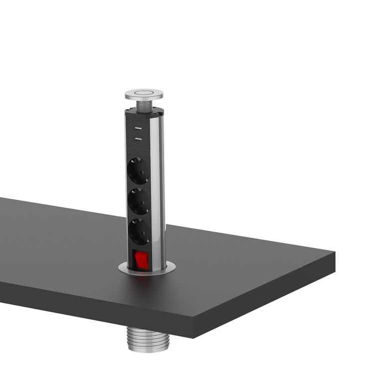 Perssia PowerHide™ Hidden Desktop Socket - PERSSIA