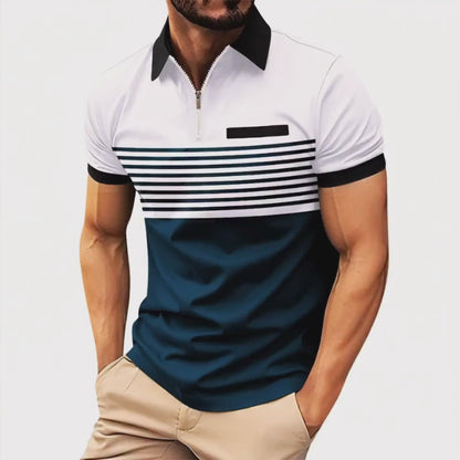 Perssia PrimeFit Men’s Polo — Stretch • Short Sleeve • Big & Tall Fit