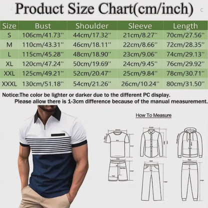 Perssia PrimeFit Men’s Polo — Stretch • Short Sleeve • Big & Tall Fit