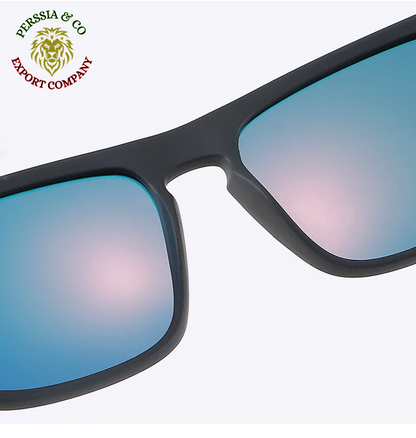 Square Polarized Sunglasses for Men Women Outdoor Sports Driving Glasses Golfing