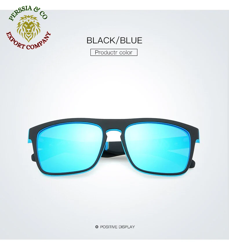 Square Polarized Sunglasses for Men Women Outdoor Sports Driving Glasses Golfing